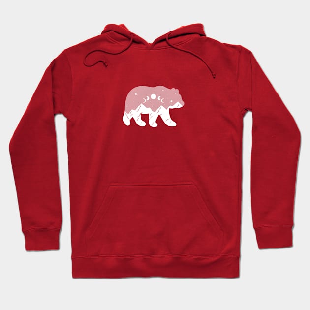 Bear Mountainscape Hoodie by JM's Designs